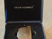 Vintage Orient-express žiebtuvėlis su dėžute
