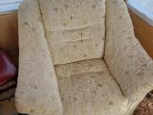 Parduodama sofa-lova ir du foteliai