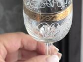 Vintažinės Bohemia taurelės 6 vnt - nuotraukos Nr. 4