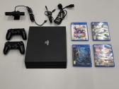 Ps4 Pro 1tb su priedais