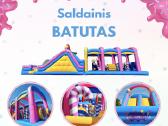 Pripučiamų batutų ,žaidimų aikštelės nuoma - nuotraukos Nr. 5