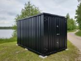 Surenkamas sandėliavimo konteineris 4x2 Ral 9005