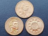 1 doleris JAV unc. 3 vnt. - nuotraukos Nr. 4