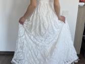 Boho vestuvinė suknelė - nuotraukos Nr. 3