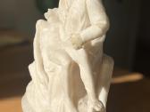 Antikvarinė Pieta skulptūrėlė pagal Mikelandželą - nuotraukos Nr. 3