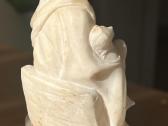 Antikvarinė Pieta skulptūrėlė pagal Mikelandželą - nuotraukos Nr. 4