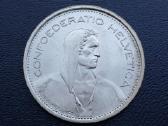 5 frankai 1969m. Šveicarija sidabras unc. - nuotraukos Nr. 2