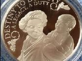 Moneta Alderney 2014m. 5 svarai, sidabras(.925)