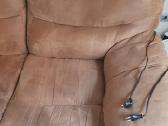 Trivietė sofa reglaineris - nuotraukos Nr. 6