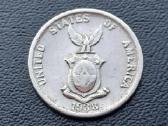 20 centavų 1938m. Filipinai sidabras 750