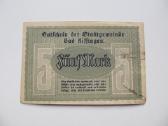 5 markės , Bad Kissingen Vokietija , 1918 - nuotraukos Nr. 2
