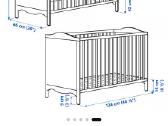 Ikea kūdikio lovytė Smagöra + ciuzinukas - nuotraukos Nr. 7