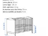 Ikea kūdikio lovytė Smagöra + ciuzinukas - nuotraukos Nr. 8