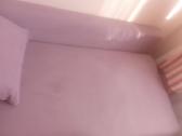 Velvetine viengule sofa svelniai violetine - nuotraukos Nr. 4