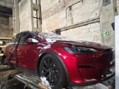 Tesla Model X dalys 2024 493 kw elektra dalimis