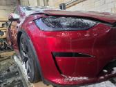 Tesla Model X dalys 2024 493 kw elektra dalimis - nuotraukos Nr. 2