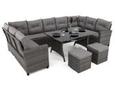 Lauko baldu komplektas Oasis 11 vietu technoratana - nuotraukos Nr. 7