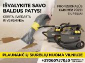 10€ plaunančio siurblio nuoma Karcher Vilnius - nuotraukos Nr. 2