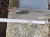 Metalinis statybin stulpas 100x100 mm ilgis 290cm - nuotraukos Nr. 2