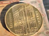 Lietuvos bankas stalo medalis 1990 - 1995