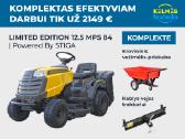 Powered By Stiga Limited Edition Mps 84 Komplektas