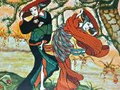 Antikvarinė dėžutė "Green tea", skarda Japonija - nuotraukos Nr. 7