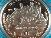 Moneta Gibraltar 2001m. 1 krona, sidabras(.925)