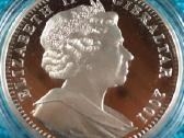 Moneta Gibraltar 2001m. 1 krona, sidabras(.925) - nuotraukos Nr. 2