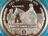 Moneta Gibraltar 2001m. 1 krona, sidabras(.925)