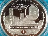 Moneta Gibraltar 2001m. 1 krona, sidabras(.925)