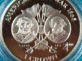 Moneta Isle of Man 1999m. 1 krona, sidabras(.925),