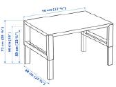 Ikea vaikiškas rašomasis stalas Pahl. Augantis. - nuotraukos Nr. 4