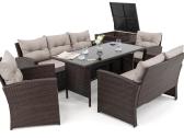Lauko baldu komplektas Florida Big 7vietų - nuotraukos Nr. 4