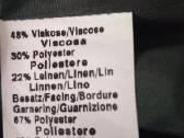 Švarkas su linu moteriškas puošnus - nuotraukos Nr. 3