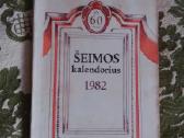 Šeimos kalendorius 1982,86,87,1979mm - nuotraukos Nr. 3