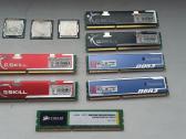 Naudotos kompiuterių dalys – Cpu, RAM, motininės