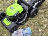 Naujos Greenworks 46cm akumuliatorinės vėjapjovės - nuotraukos Nr. 5
