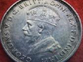 Moneta Australija 1927m. 1 florin, sidabras - nuotraukos Nr. 2