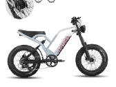 Navy ebike Fatbike Navy elektrinis dviratis - nuotraukos Nr. 4