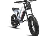 Navy ebike Fatbike Navy elektrinis dviratis - nuotraukos Nr. 6