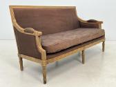 Ąžuolinio rėmo sofa su gobelenu - nuotraukos Nr. 4