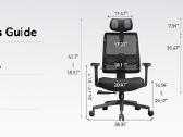 „Newtral Magic H003“ ergonomiška biuro kėdė . - nuotraukos Nr. 15