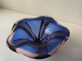 Vintage Czech Bohemia Art Glass dekoratyvinė vaza - nuotraukos Nr. 2