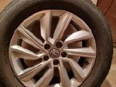 Parduodu padangas su ratlankiais VW R-16 už 400eu - nuotraukos Nr. 2