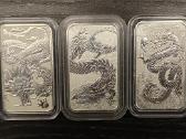 Sidabriniai drakonai 1oz 9999