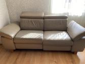 Odinė 2 dalių sofa su reglaineriu - nuotraukos Nr. 2
