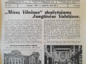 Žurnalas "Mūsų Vilnius" 1931m - nuotraukos Nr. 2