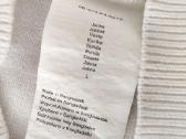 Megztinis kardiganas baltas susagstomas moteriškas - nuotraukos Nr. 6