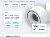 Kryptiniai šviestuvai Integruota LED