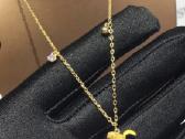 Swarovski banana necklace + one earring - nuotraukos Nr. 3